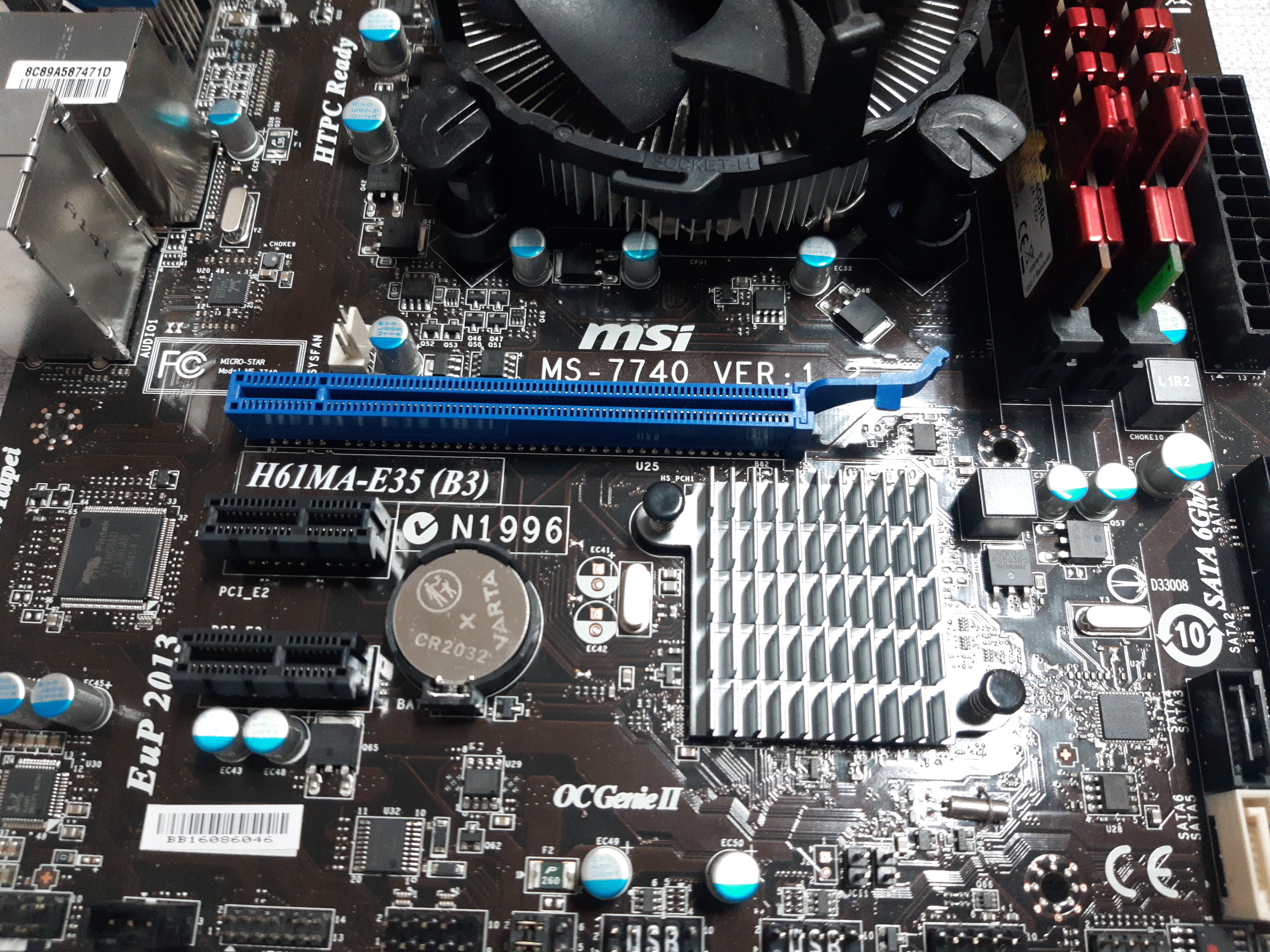 Lot MSI h61ma-e35 + Core i3 2120 + 4 Gb DDR3 + Gigabyte GTX 650 OC - Afbeelding 2 van 8